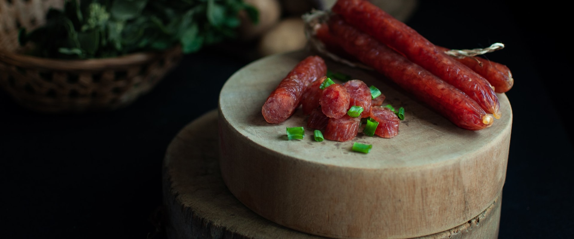 What makes chinese sausage red?