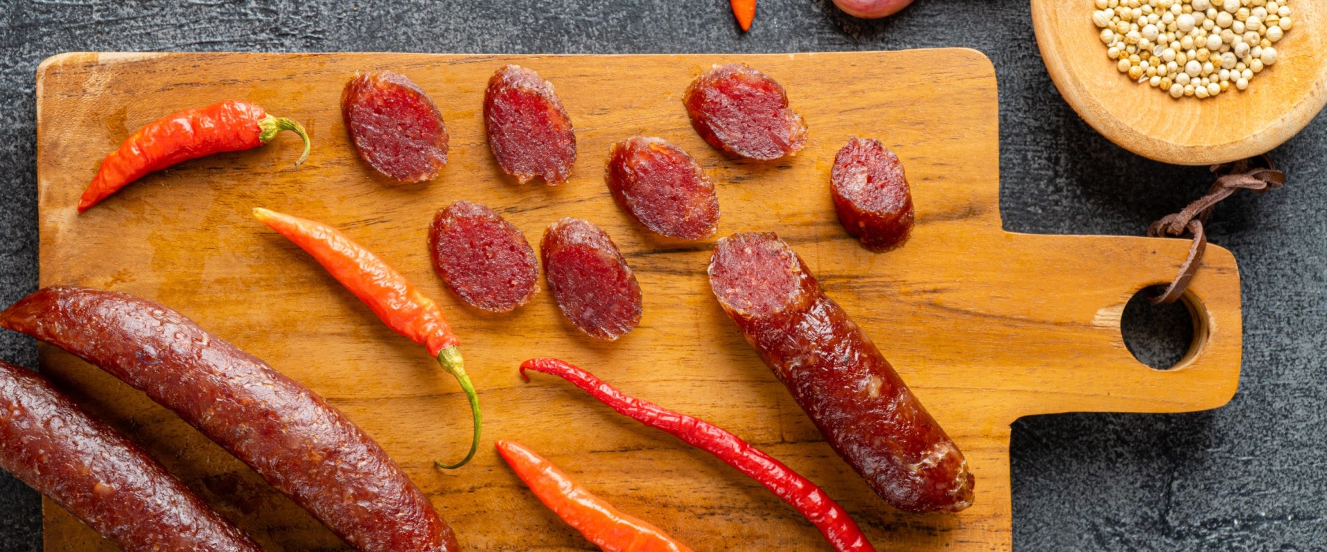 Why is chinese sausage pink?